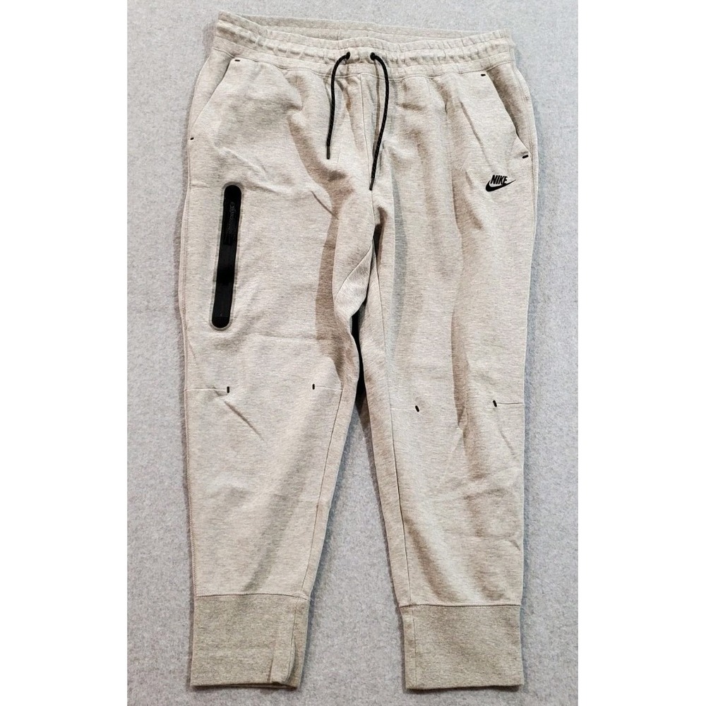 Nike Tech‎ Fleece Womens Sweatpants Size 1X Drawstring Zipper Pocket